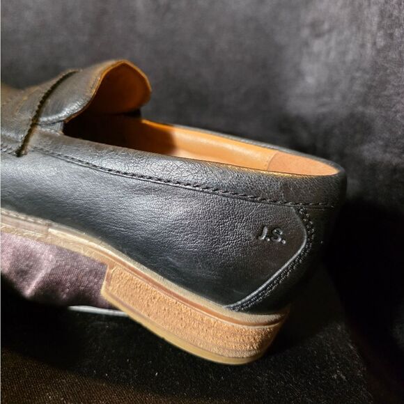 Josef Seibel Black Leather Womens Slip-Ons - Picture 3 of 10